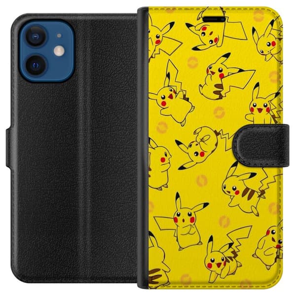 Kompatibelt Lommeboketui til Apple iPhone 12 Pikachu