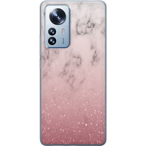 Kompatibel Mobilcover til Xiaomi 12 Pro Glitter og marmor