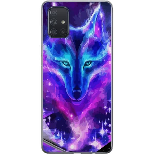 Kompatibelt Mobilskal till Samsung Galaxy A71 Neon Varg