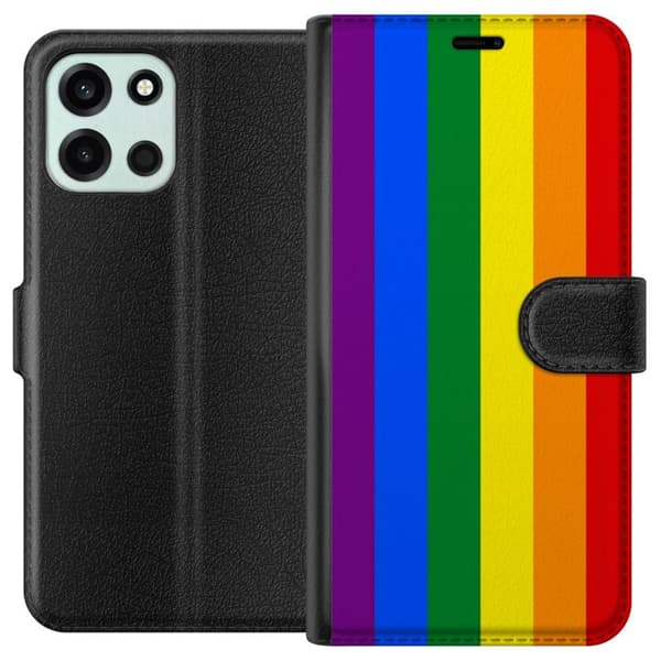 Kompatibelt Lommeboketui til OnePlus Nord 6 Pride Flagga
