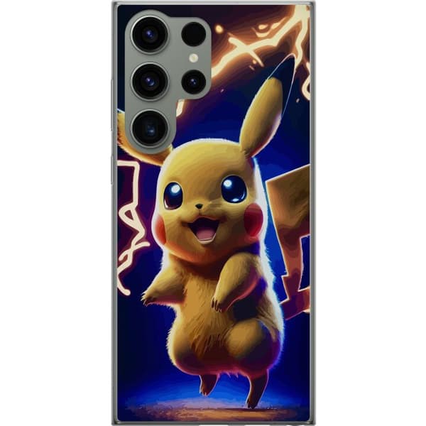 Kompatibelt Mobildeksel til Samsung Galaxy S23 Ultra Pikachu