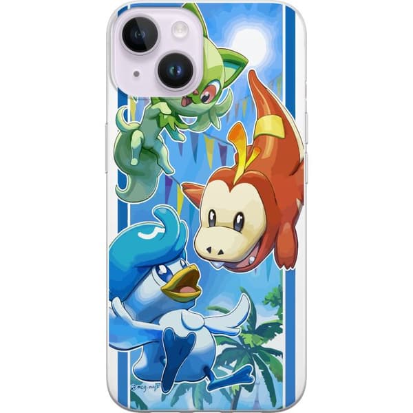 Kompatibelt Mobilskal till Apple iPhone 14 Plus Pokemon Team