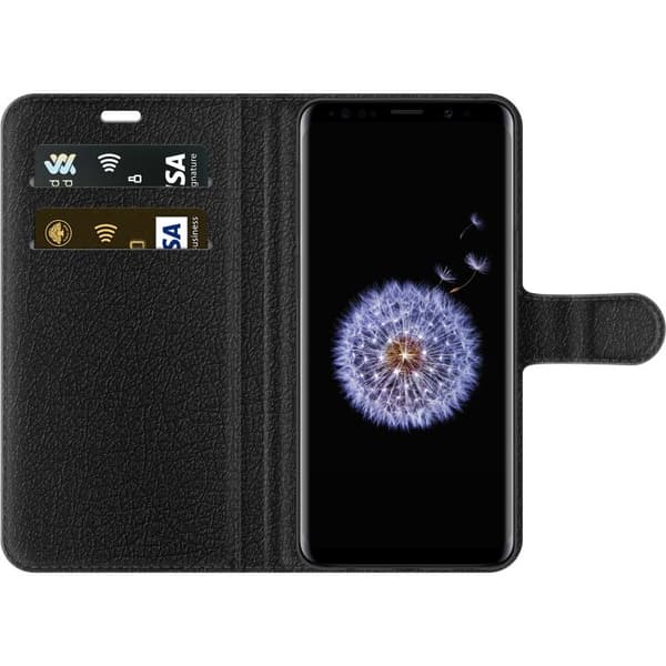 Kompatibel Tegnebogsetui til Samsung Galaxy S9 Sovande solfigur