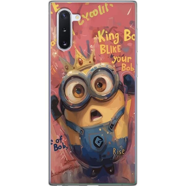 Kompatibelt Mobildeksel til Samsung Galaxy Note10 Minion Med Krona