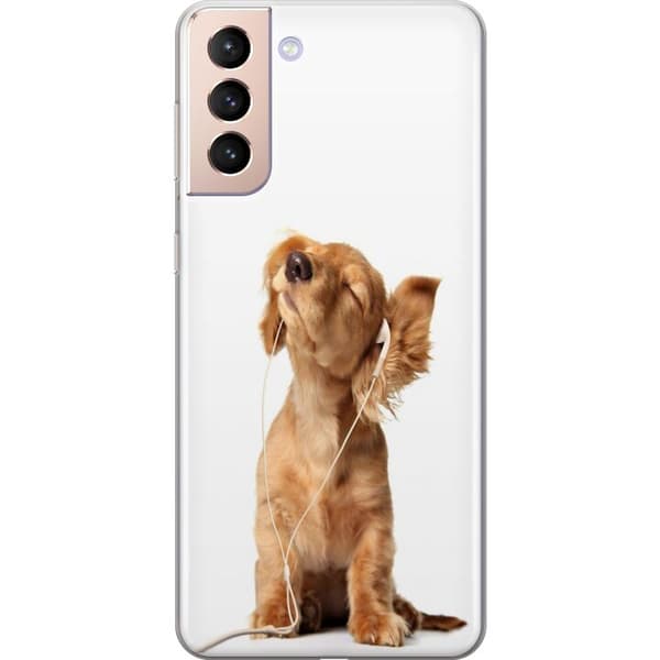 Kompatibelt Mobildeksel til Samsung Galaxy S21 Hund