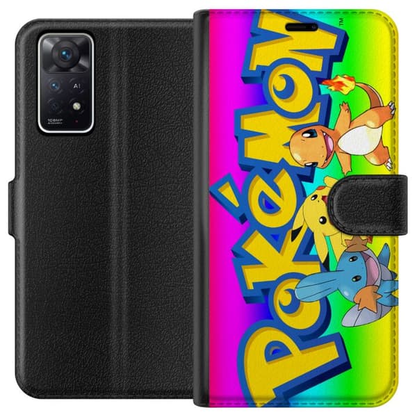 Kompatibelt Plånboksfodral till Xiaomi Redmi Note 11 Pro 5G Pokemon