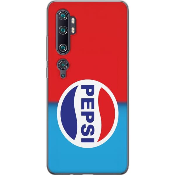 Kompatibelt Mobilskal till Xiaomi Mi Note 10 Pro Ikoniskt Pepsi-design
