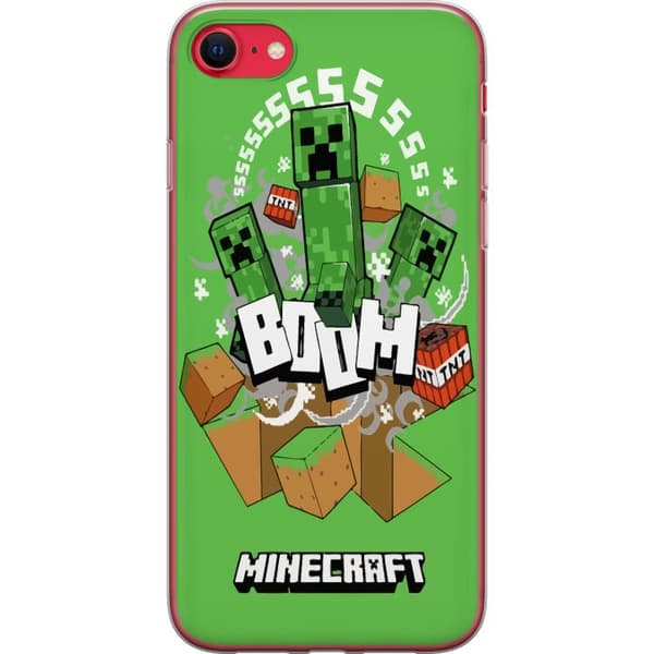 Kompatibelt Mobildeksel til Apple iPhone SE (2022) Minecraft