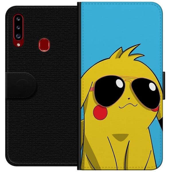 Kompatibelt Plånboksfodral till Samsung Galaxy A20s Pokemon