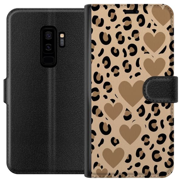 Kompatibel Tegnebogsetui til Samsung Galaxy S9+ Dyre Mønster