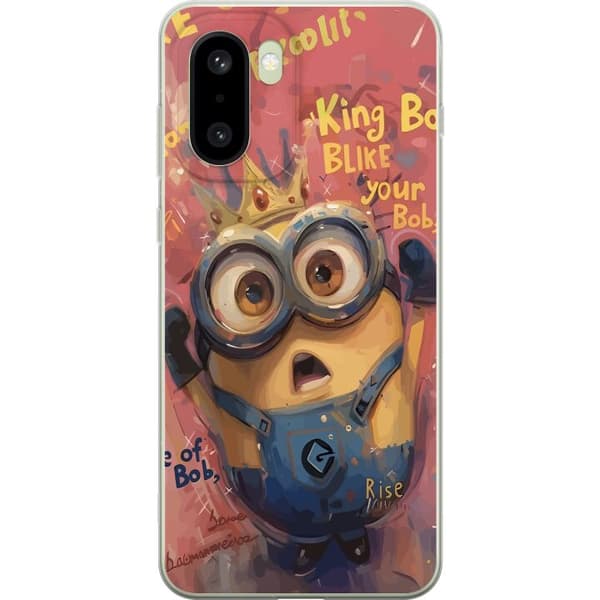 Kompatibelt Mobildeksel til OnePlus 15R Minion Med Krona