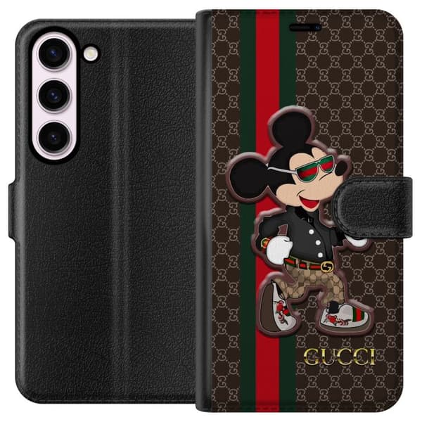 Kompatibel Tegnebogsetui til Samsung Galaxy S23 Mickey Mouse