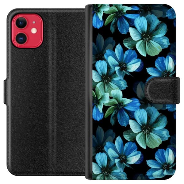 Kompatibelt Plånboksfodral till Apple iPhone 11 Blommor