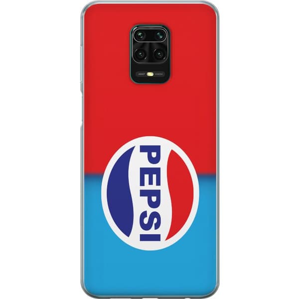 Kompatibelt Mobildeksel til Xiaomi Redmi Note 9 Pro Ikonisk Pepsi-design