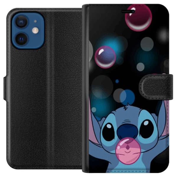 Kompatibel Tegnebogsetui til Apple iPhone 12 Stitch
