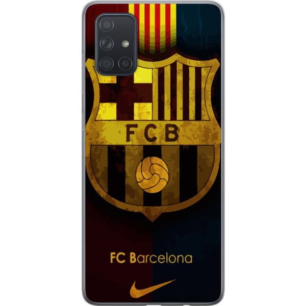 Kompatibelt Mobildeksel til Samsung Galaxy A71 FC Barcelona