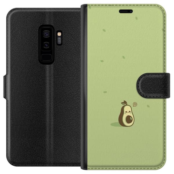 Kompatibelt Lommeboketui til Samsung Galaxy S9+ Lonely Avocado