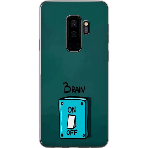 Kompatibelt Mobildeksel til Samsung Galaxy S9+ Brain On Off