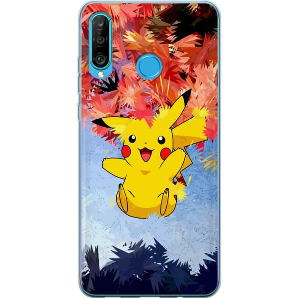 Kompatibelt Mobilskal till Huawei P30 lite Pokemon