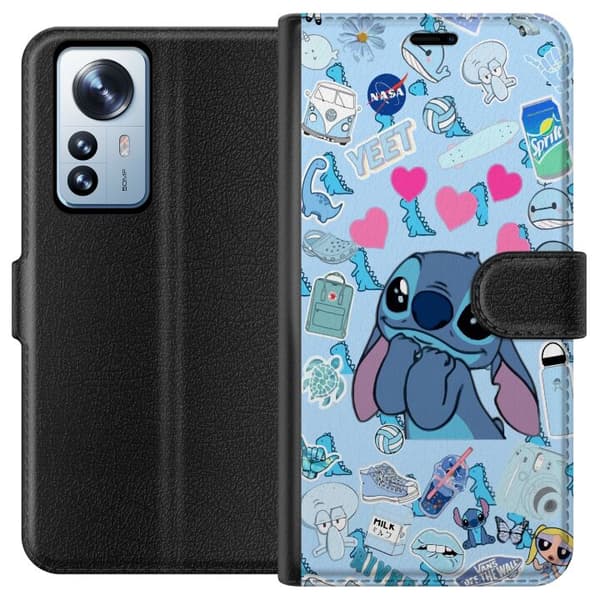 Kompatibel Tegnebogsetui til Xiaomi 12 Pro Stitch