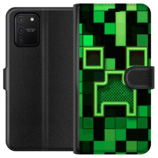 Kompatibelt Lommeboketui til Samsung Galaxy S10 Lite Minecraft