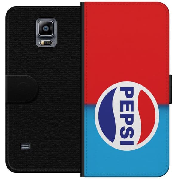 Kompatibel Tegnebogsetui til Samsung Galaxy Note 4 Ikonisk Pepsi-design