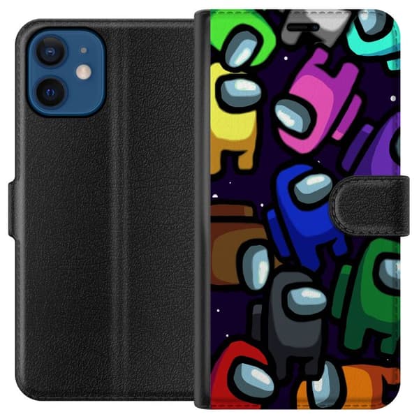 Kompatibel Tegnebogsetui til Apple iPhone 12 Among Us