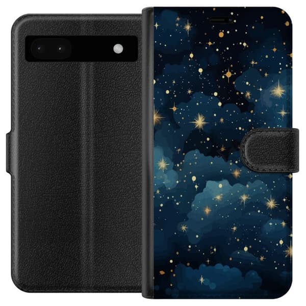 Kompatibel Tegnebogsetui til Google Pixel 6a Stjerner på himlen