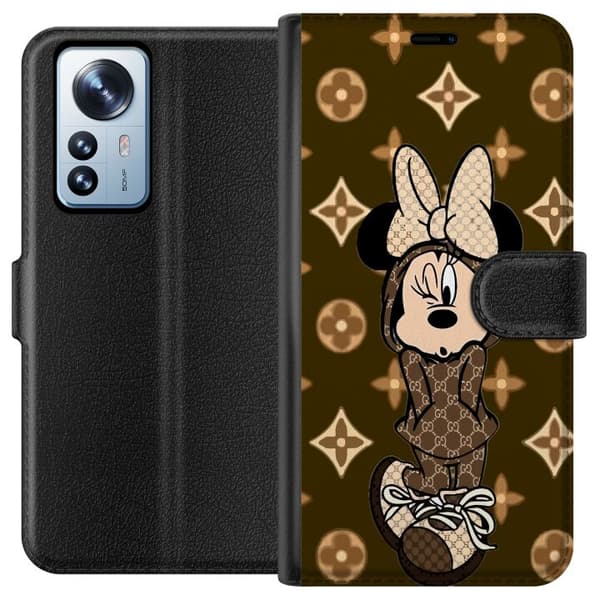 Kompatibel Tegnebogsetui til Xiaomi 12 Pro Mimmi Gris
