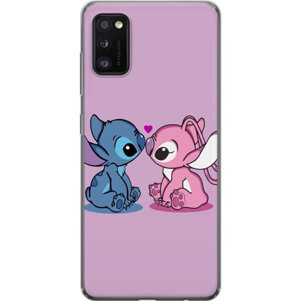 Kompatibelt Mobildeksel til Samsung Galaxy A41 lilo & stitch 2025