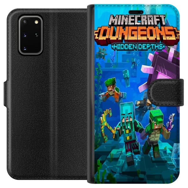 Kompatibelt Plånboksfodral till Samsung Galaxy S20+ Minecraft