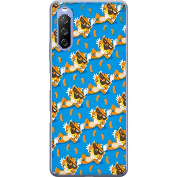 Kompatibelt Mobildeksel til Sony Xperia 10 III Lite Leken Chester Cheetah-motiv
