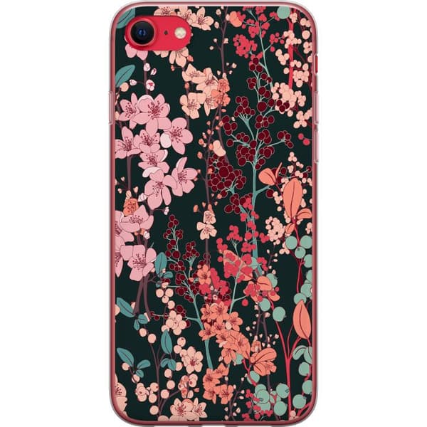 Kompatibelt Mobildeksel til Apple iPhone SE (2020) Blomster