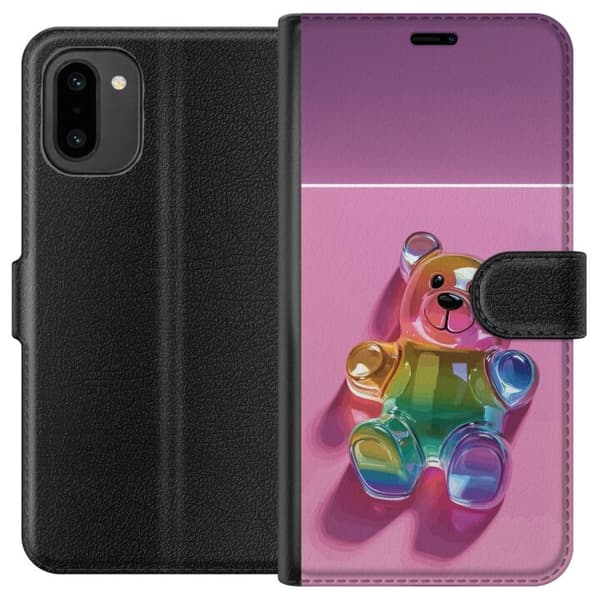 Kompatibelt Plånboksfodral till OnePlus 15R Gullig nalledesign med regnbågstema