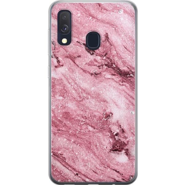 Kompatibelt Mobilskal till Samsung Galaxy A40 Rosa