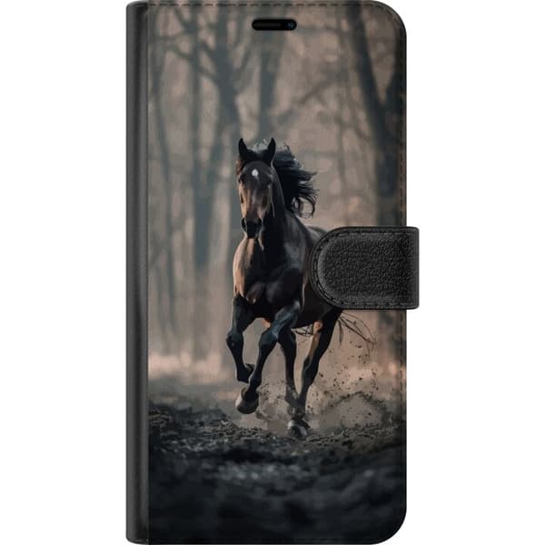 Kompatibelt Plånboksfodral till Samsung Galaxy A05s Springande Häst