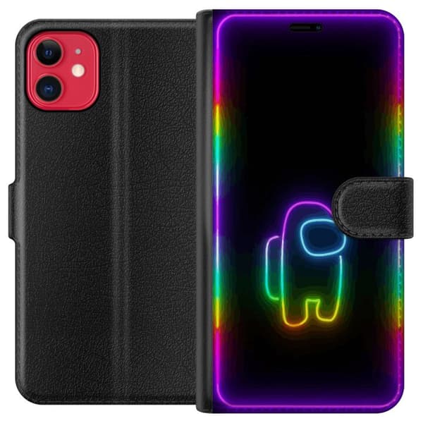 Kompatibel Tegnebogsetui til Apple iPhone 11 Among Us 2023