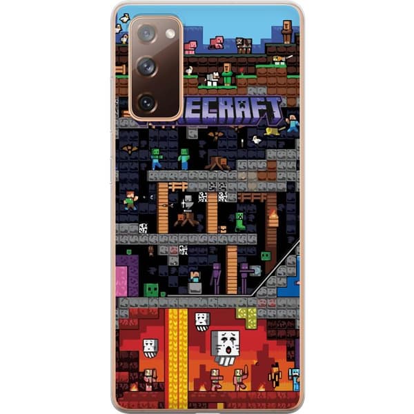 Kompatibelt Mobildeksel til Samsung Galaxy S20 FE Minecraft