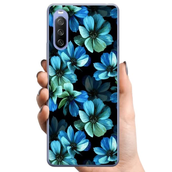 Kompatibelt Mobildeksel til Sony Xperia 10 III Blomster