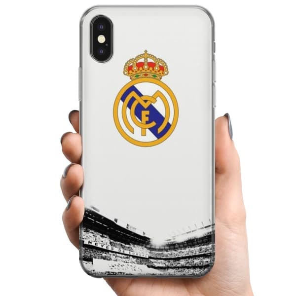 Kompatibelt Mobildeksel til Apple iPhone X Real Madrid CF
