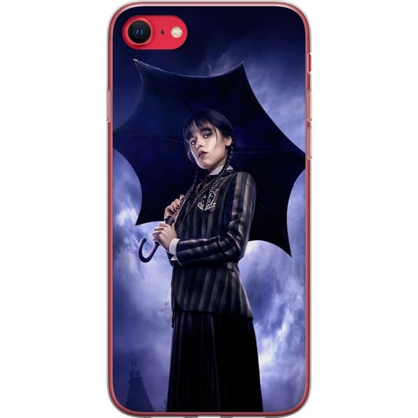 Kompatibelt Mobildeksel til Apple iPhone SE (2022) Wednesday Addams
