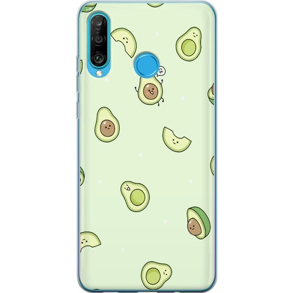 Kompatibelt Mobilskal till Huawei P30 lite Avokado