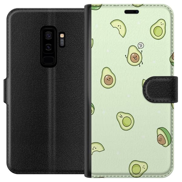 Kompatibelt Plånboksfodral till Samsung Galaxy S9+ Avokado