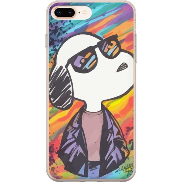Kompatibelt Mobilskal till Apple iPhone 8 Plus Snobben Snoopy