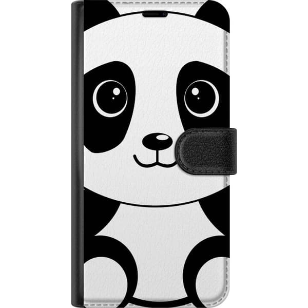 Kompatibelt Plånboksfodral till Samsung Galaxy A20e Panda