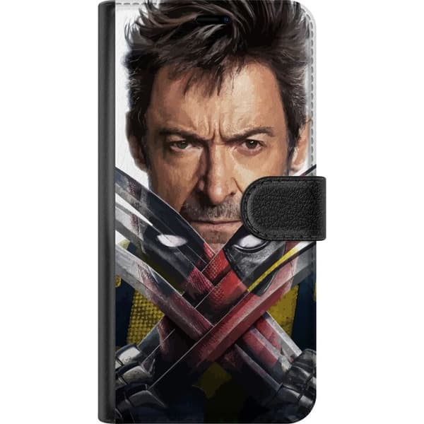 Kompatibel Tegnebogsetui til Samsung Galaxy S23 FE Deadpool & Wolverine
