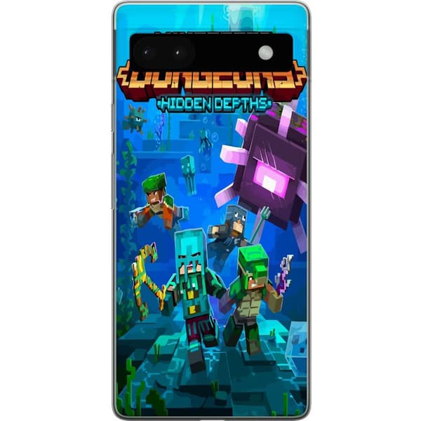 Yhteensopiva Puhelinkuori Google Pixel 6a Minecraft