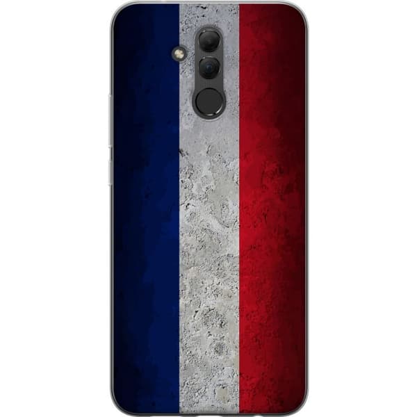 Kompatibelt Mobildeksel til Huawei Mate 20 lite Rent fransk flaggdesign