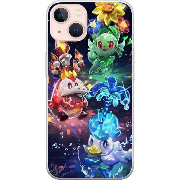 Kompatibelt Mobildeksel til Apple iPhone 13 Pokémon