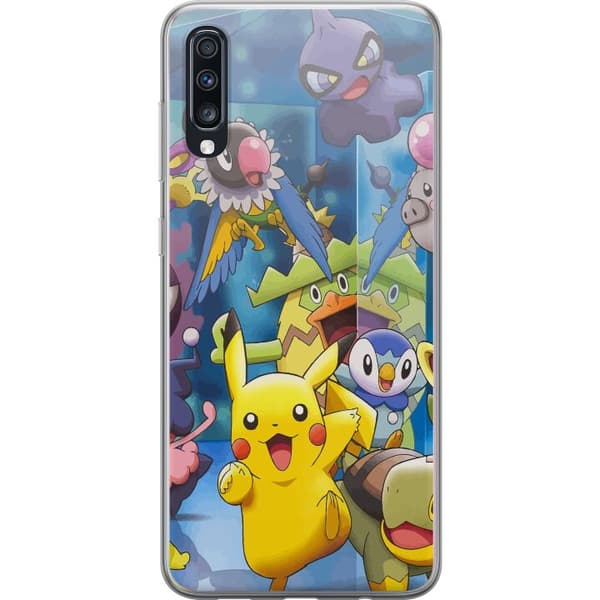 Kompatibelt Mobildeksel til Samsung Galaxy A70 Pokemon